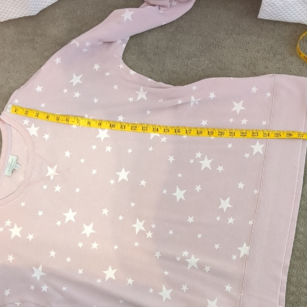 Pink Star Patterned Sweatshirt - Picture 7 of 8